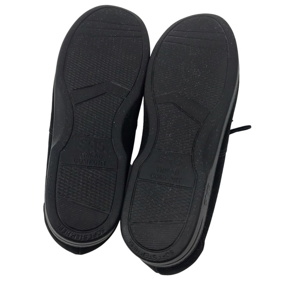 Sas Tripad Comfort Lace Up Whisper Black Oxford Suede Shoes Women Sz 7 N - Picture 4 of 8